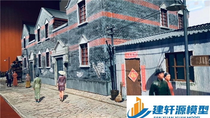 满城中共四大纪念馆微缩